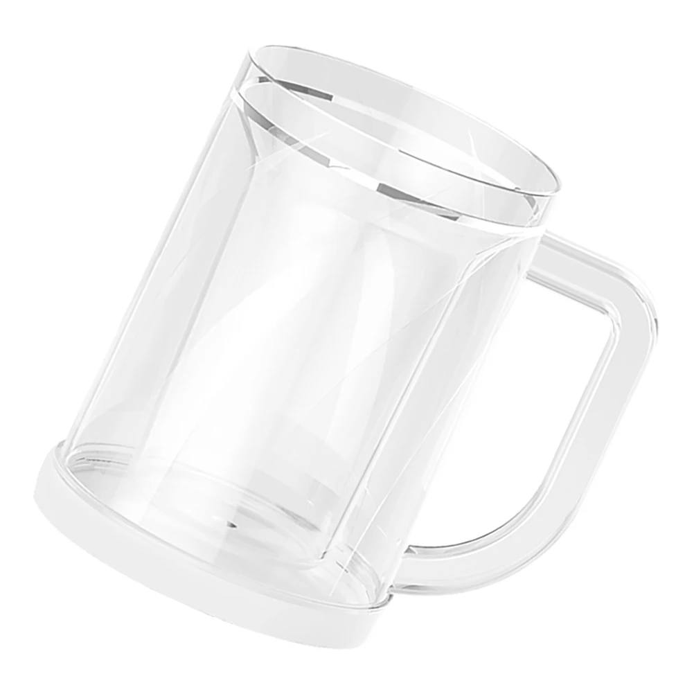 Taza helada, tazas de cerveza, accesorios para congelador en frío, enfriador de vidrio, taza de plástico doble congelable, botella de agua para bebidas, fiesta de verano al aire libre