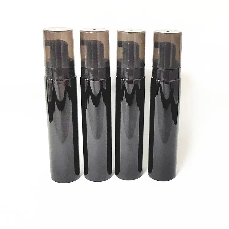 10/20pcs 100ml Black Foaming Pump Bottle Facial Cleanser Portable Plastic Foam Bottles Refillable Lotion Shampoo Dispenser