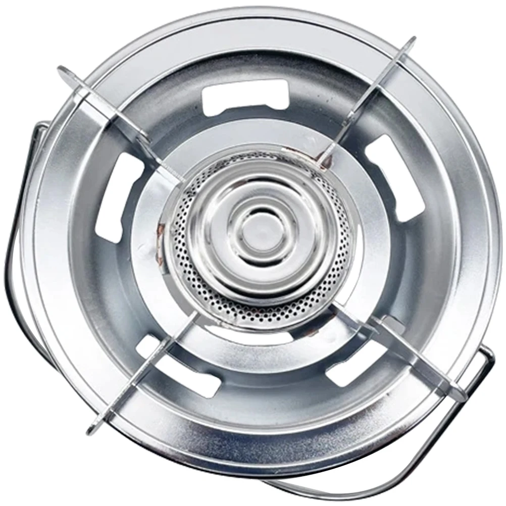 

Outdoor Camping Stove Portable Gas Cooker Durable Metal Lightweight Compact Design for Hiking Picnic Bbq Antiwind Tool