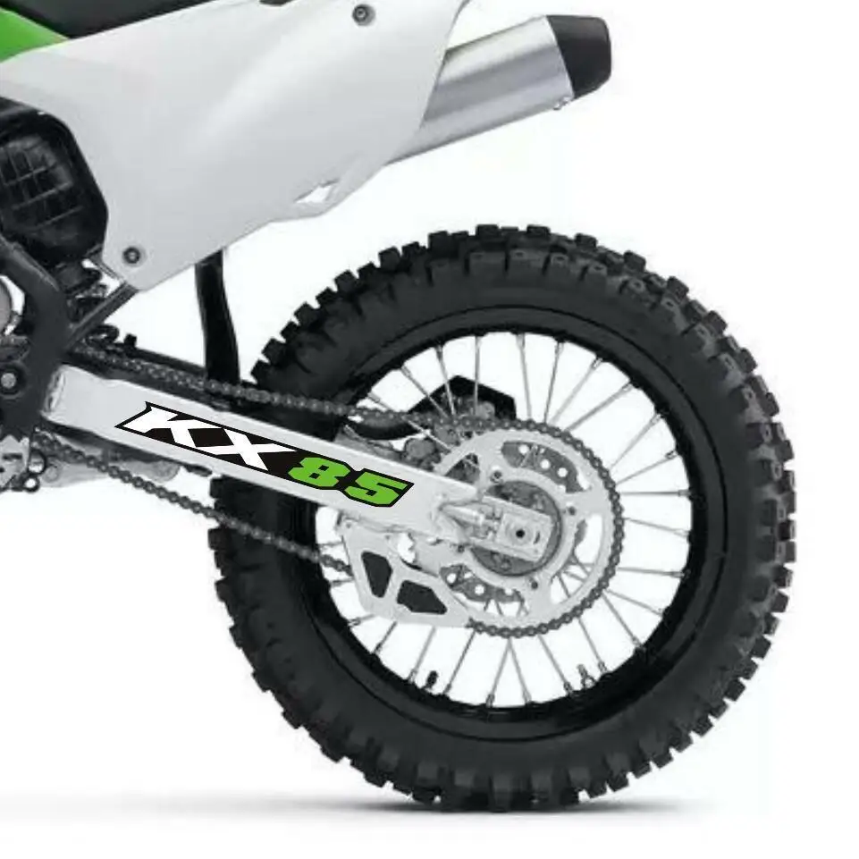 For KAWASAKI KX85 KX 85 2001-2022 Motorcycl Accessories SwingArm Air Box Decorate Decals Reflection Stickers Stripes