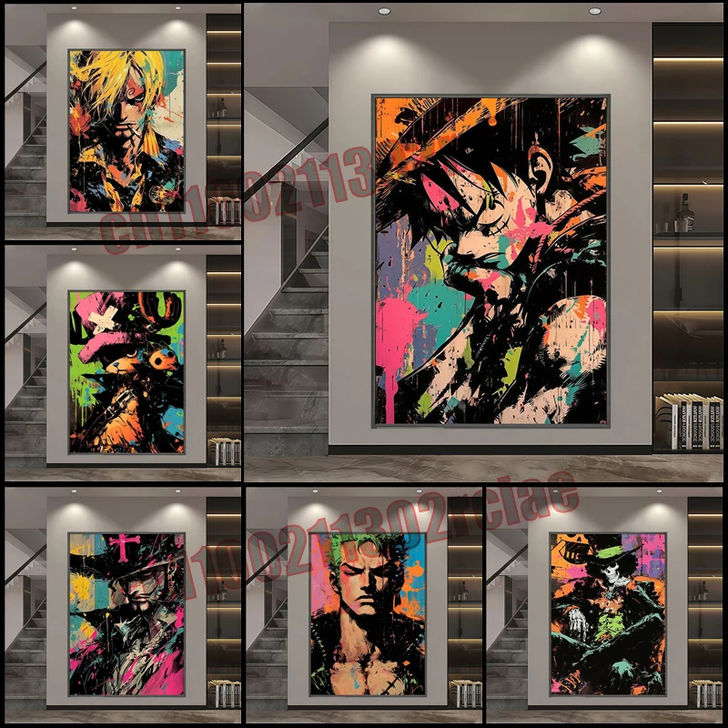 

Classic Cartoon A Poster, Canvas Painting Printed on Canvas, Suitable Cafe, Bar, Court, Home, Bedroom Wall Art Deco Painting