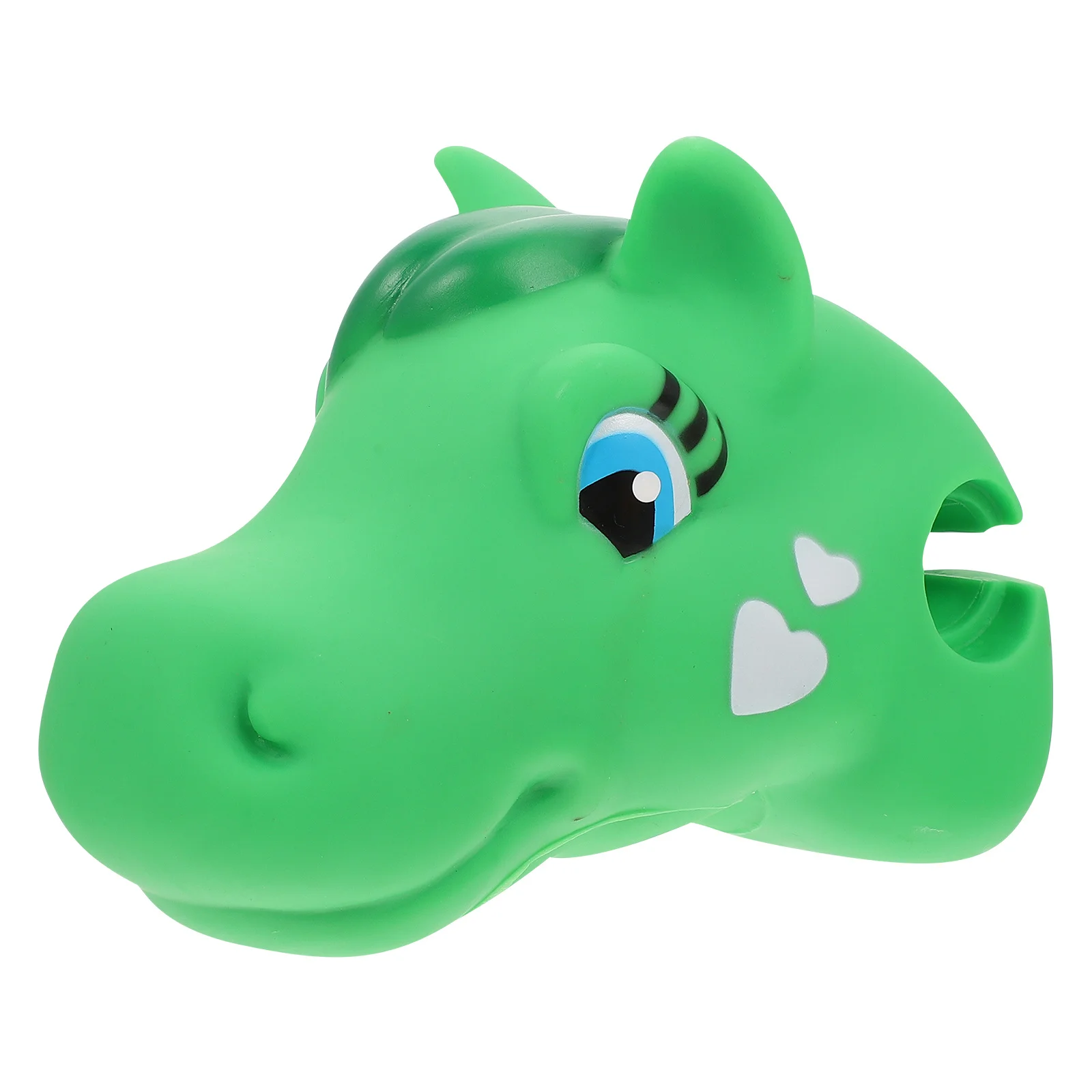 زينة مقود الدراجة من السيليكون على شكل حصان كرتوني من NUOBESTY للأطفال، ملحقات سهلة التركيب لتزيين سكوتر ركوب الدراجات في الهواء الطلق