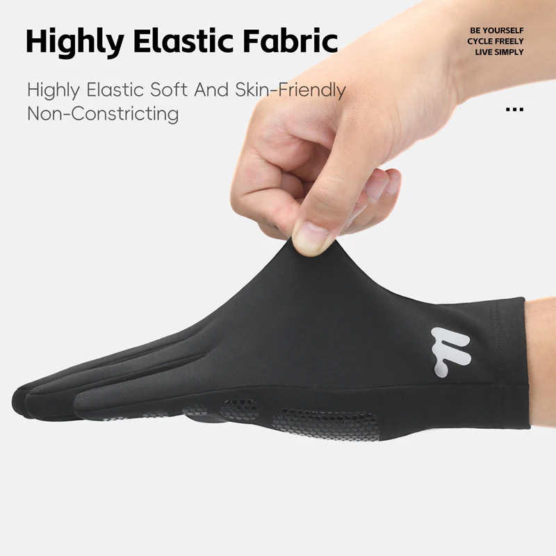 غرب ركوب الدراجات الحرارية قفازات ركوب الدراجات الشتاء الصوف يندبروف قفازات الدراجة شاشة تعمل باللمس قفازات كاملة الأصابع معدات ركوب الدراجات في الهواء الطلق