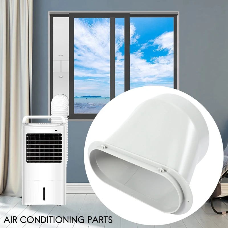 Window Adaptor Connector Exhaust Hose For Portable Air Conditioner Kit Plate