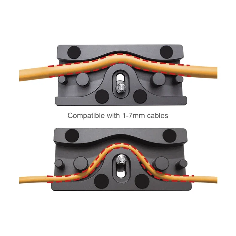 لوحة التحرير السريع SLR Arca للكاميرات ، حامل ثلاثي الأرجل ، كابل رأس الكرة ، قفل ثابت ، واقي المنفذ