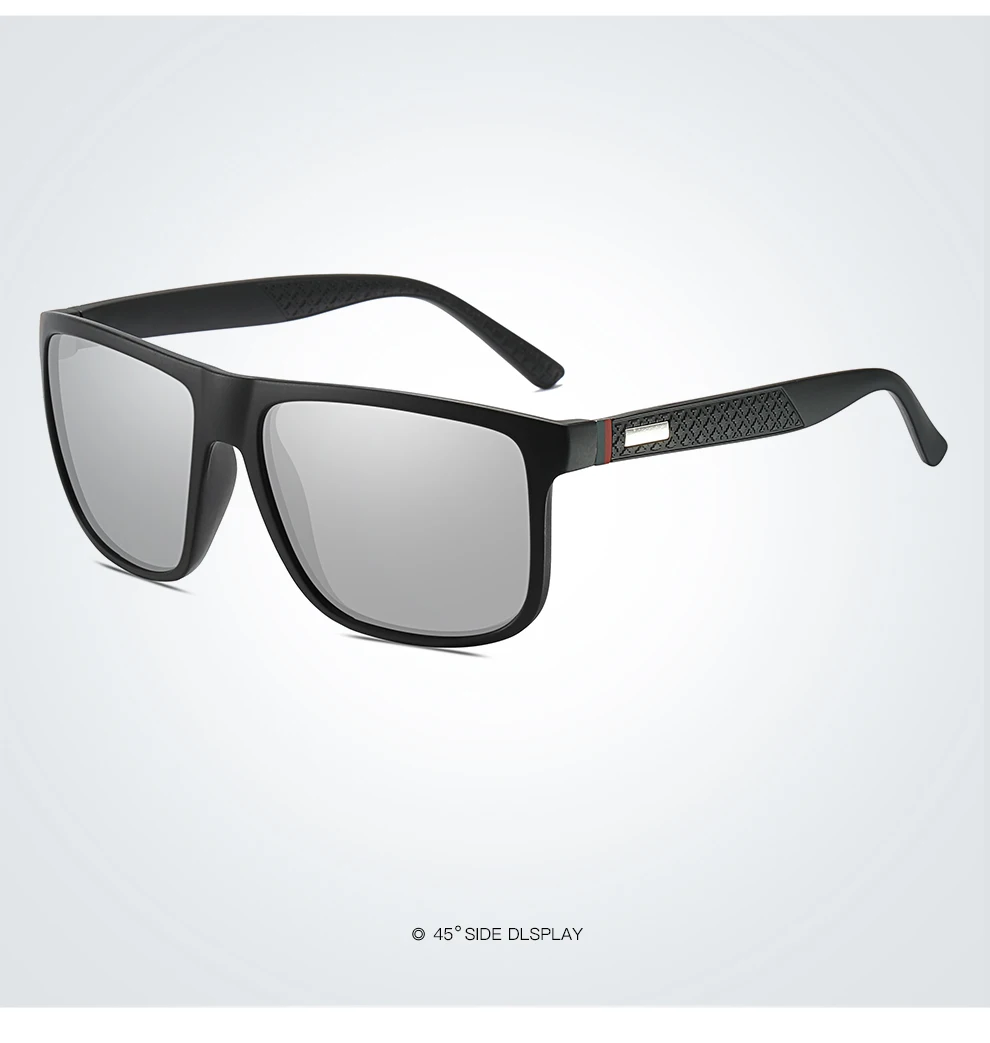Modische Vintage Quadratische Sonnenbrille für Männer und Frauen Luxusmarken-Designer Herren-Sonnenbrille zum Fahren und Angeln UV400 Schutz Eyewear – Detail 14