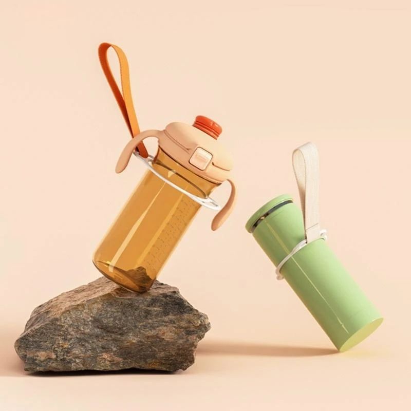 

M76C Lightweight Baby Bottle Strap Water Cup Buckle Lanyard Belt Drop Proof Kids Water Cup Rope for Safe and Convenient Use