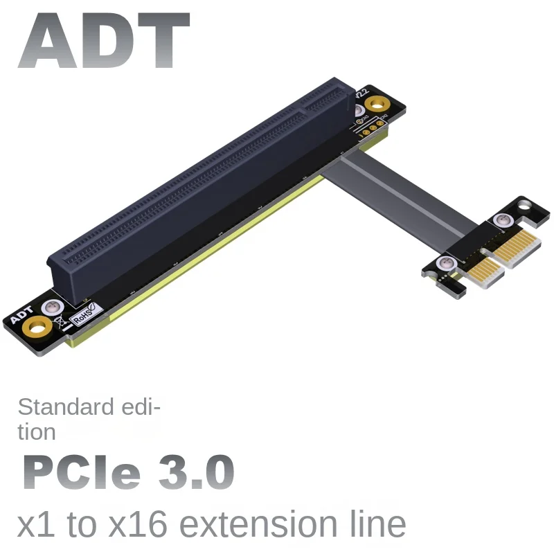 

PCI-E x16 signal adapter extension cable adapter x1 pcie 1x to 16x PCIe3.0x1 gen3 8G/bps