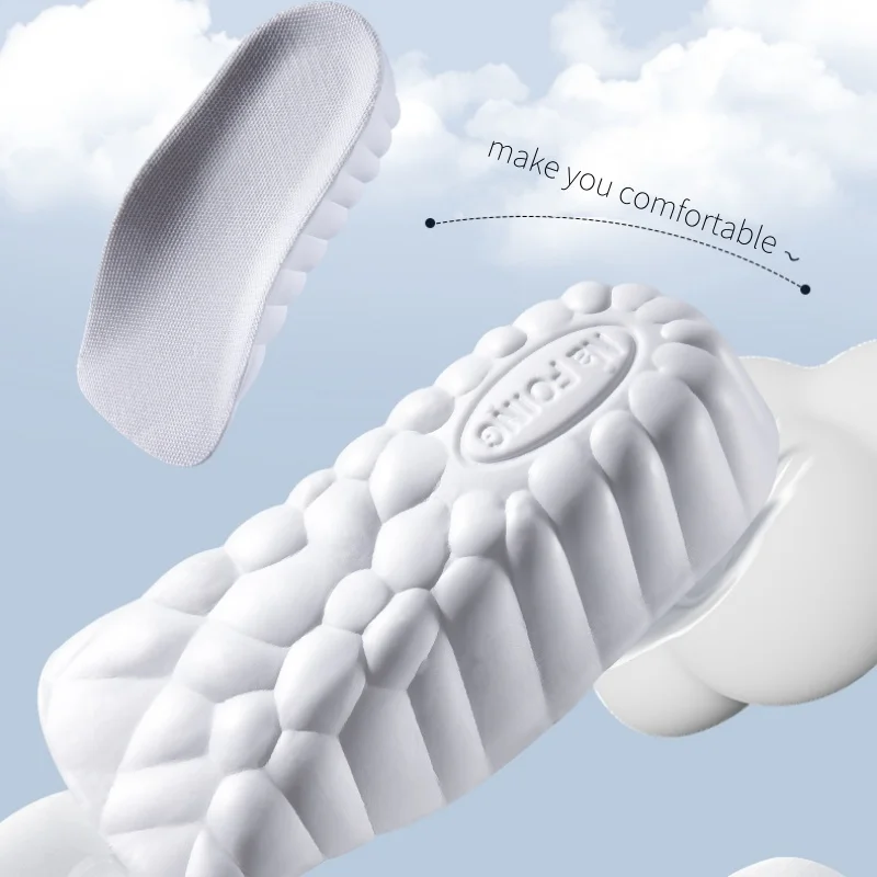 قوس دعم الارتفاع زيادة النعال نصف منصات العظام تنفس رغوة الذاكرة 7 نقاط المصاعد للرجال النساء دعم أقدام مسطحة #4