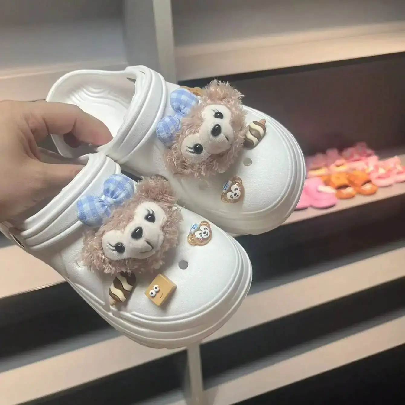 

10 шт., обувь из смолы с героями мультфильмов и животных, детская обувь, аксессуары, украшения для обуви, аксессуары с пряжкой, повседневный домашний фестиваль, колледж ou