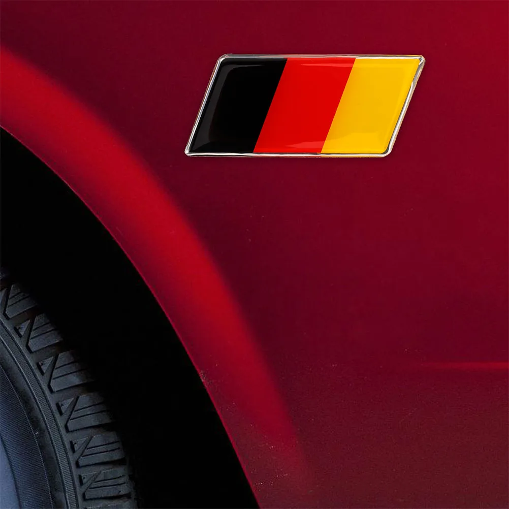 

5 Pcs Car Stickers Automotive Supply Flag Part and Decal Decor Exterior Accessories