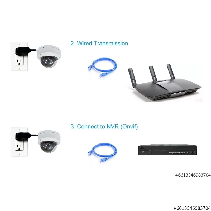 High Quality 8MP 4K POE IP Dome Camera for Home Security Outdoor Wired Network Camera Infrared Night Vision CCTV Security System