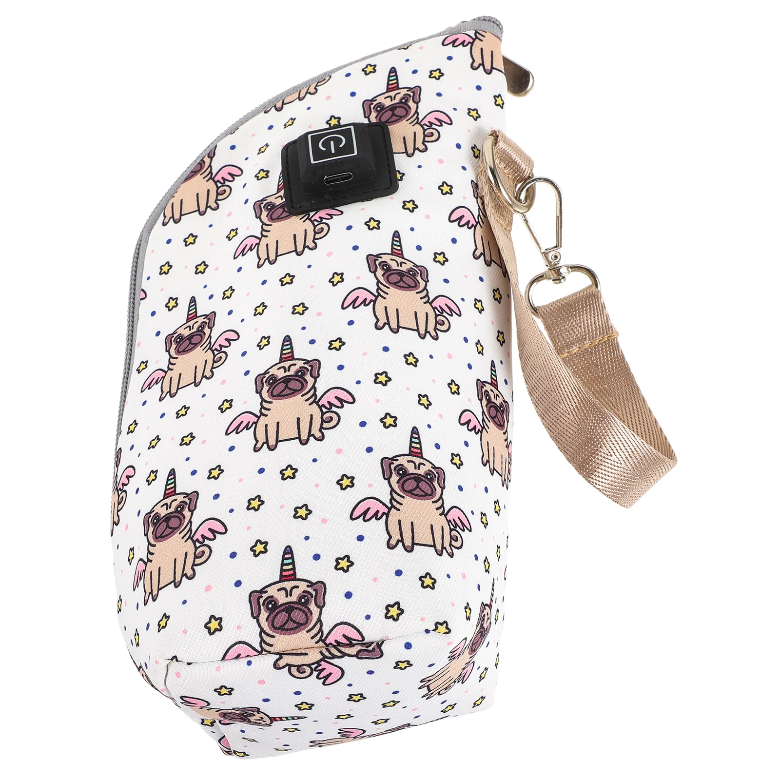 

Portable USB Baby Bottle Warmer Wear-Resistant Compact Bottle Sleeve for Home Travel Outdoor Feeding Adjustable Temperature