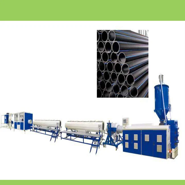 HWYAA HDPE Pipe Production Lines By Custom Diameters Range For Water Supply And Drip Irrigation In Agriculture