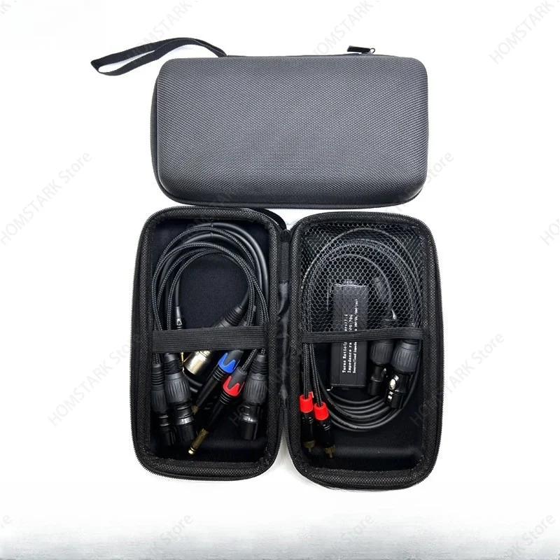 Professional Audio Cable Storage Bag Portable Carrying Pouch For Cable Tester Data Wire Audio Line Organizer Case