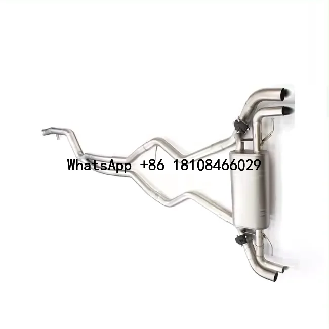 

BMWs B58 G20 M340/M340I 3.0T catback exhaust muffler with valves CSZ Auto Performance Parts for tuning exhausted system