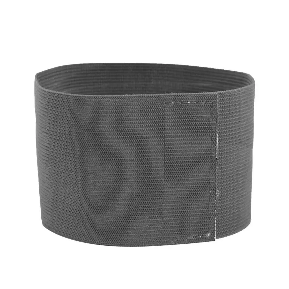 New Nylon hook and loop Armband Solid Color Elastic Football Arm Band Sleeve Badge
