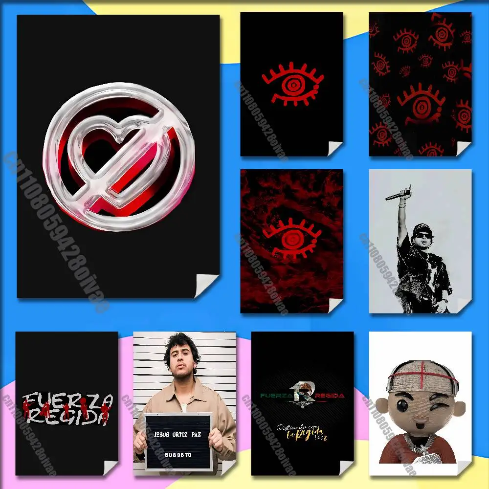 

F-Fuerza R-Regida 111xpantia JOP Poster Sticker For Home Decoration 10x15cm Self-adhesive Souvenirs Playbill Cover