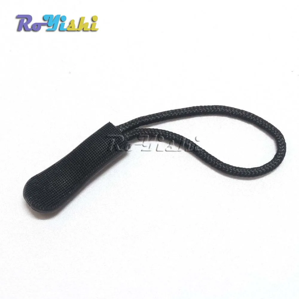 

1000pcs/pack Zipper Pulls Cord Rope Ends Lock Zip Clip Buckle For Paracord Accessories/ Backpack/Clothing Black