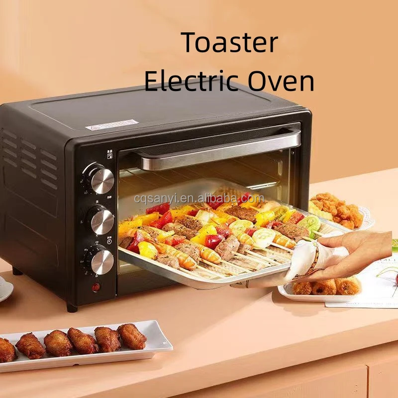 25L Easy To Operate Electric Ovens Home Microwave Kitchen Appliances Electric Roaster