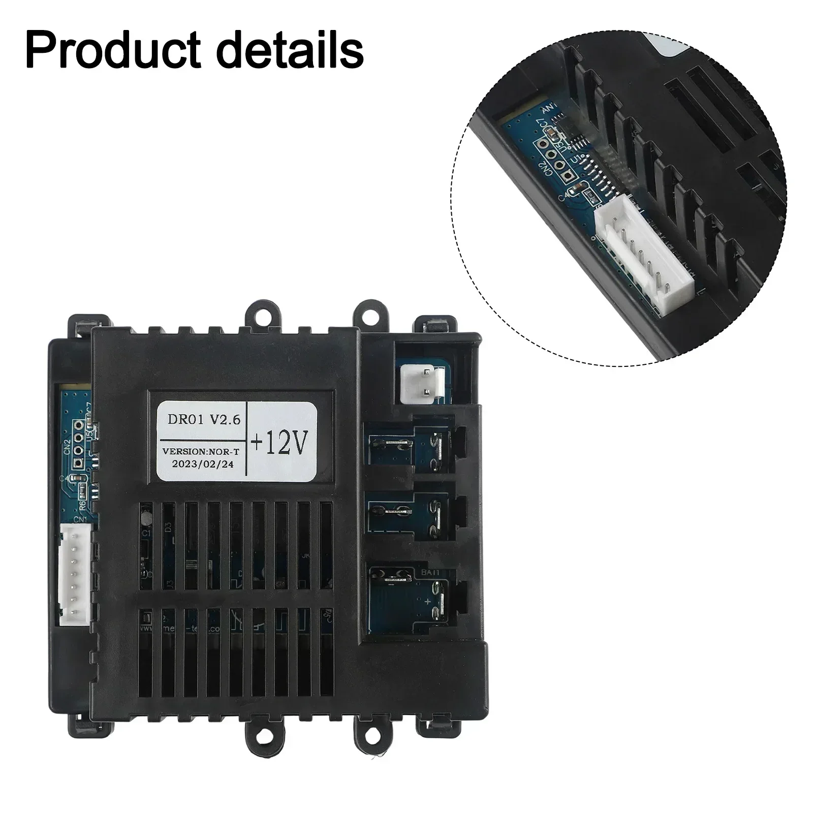 24V Steuerbox Empfänger Für Kinder-Elektroauto – 5-Pin, 2,4G Bluetooth-kompatibel, Mit Fernbedienung Ersatzsteuergerät Elektroauto 24V Steuerbox Empfänger Für Kinder-Elektroauto – 5-Pin, 2,4G Bluetooth-kompatibel, Mit Fernbedienung Ersatzsteuergerät Elektroauto