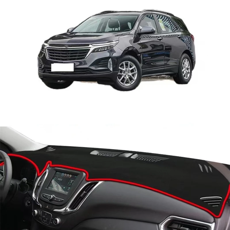 Car Accessories For Chevrolet Equinox 2017 2018-2023 Dashboard Cover Dashmat Dash Mat Anti-UV Instrument SunShade Protect Carpet