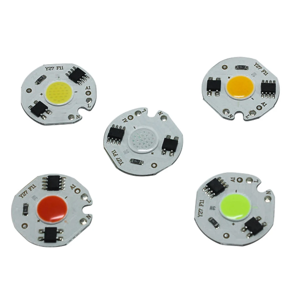 Mini-LED-Chip-Licht 3 w5w7w10w12w Treiber freie Hochspannungs-Cob-Chip-Dioden lampe für Scheinwerfer-Flutlicht