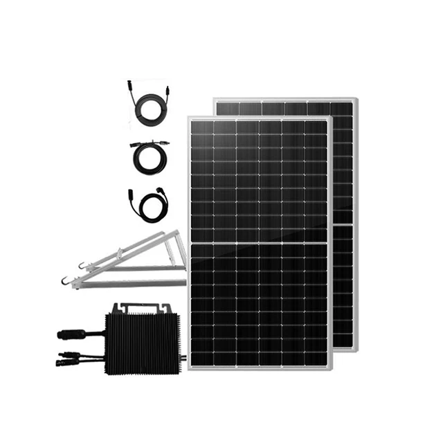 Wholesale Balcony Solar System On Grid Tied Home System 800W PV Power Home Balcony Energy Saving Solar Generator Kit