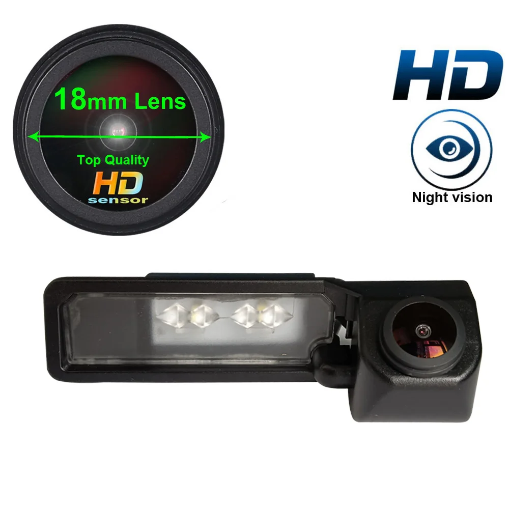 HD Car Rear View camera for Porsche Boxster 987 981 718 911/ Cayman (987)/Carrera (996 997)/Cayenne (958)/VW polo Amarok