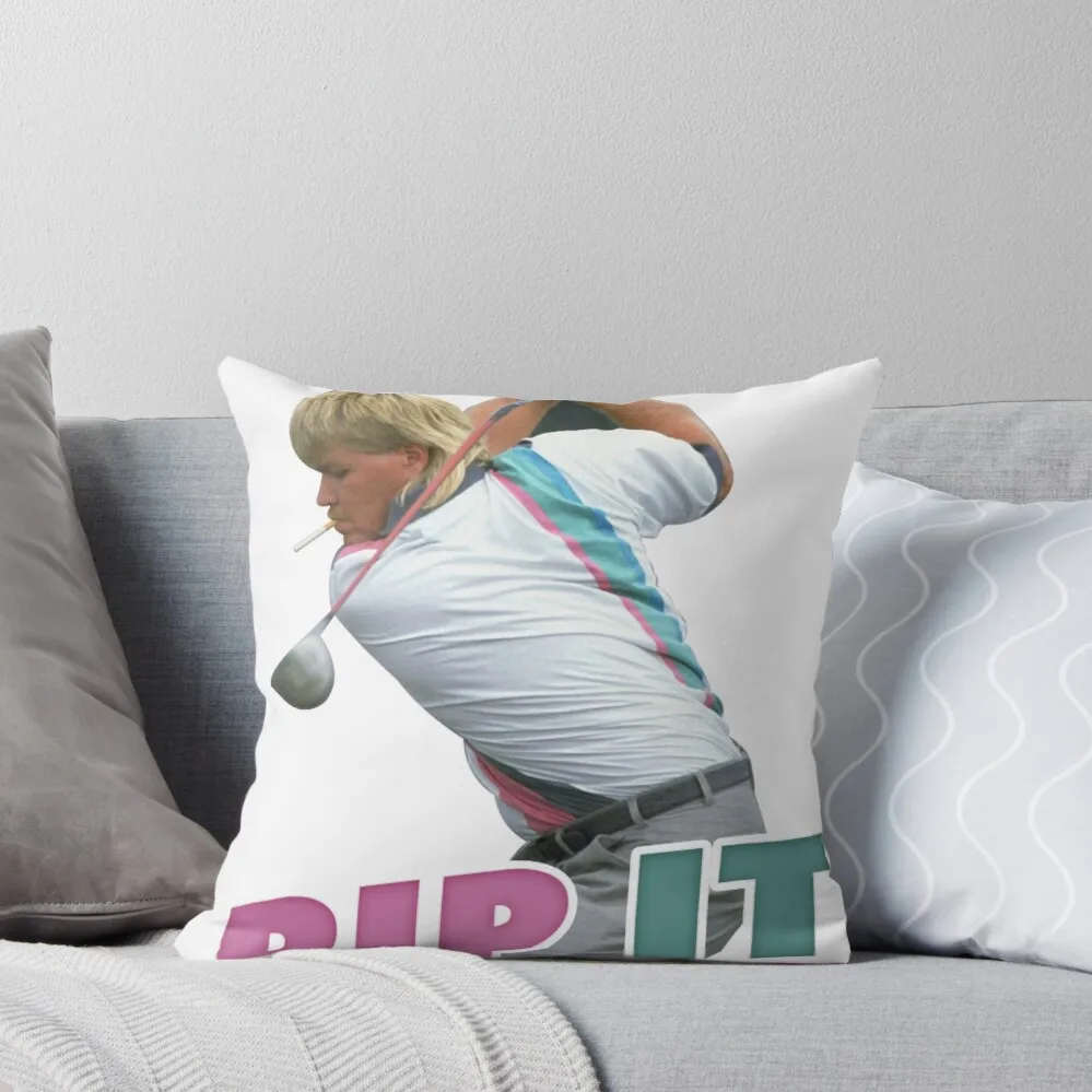 

John Daly Rip It Sip It Golf Throw Pillow home decor items Cusions Cover Decorative Cushion autumn decoration pillow