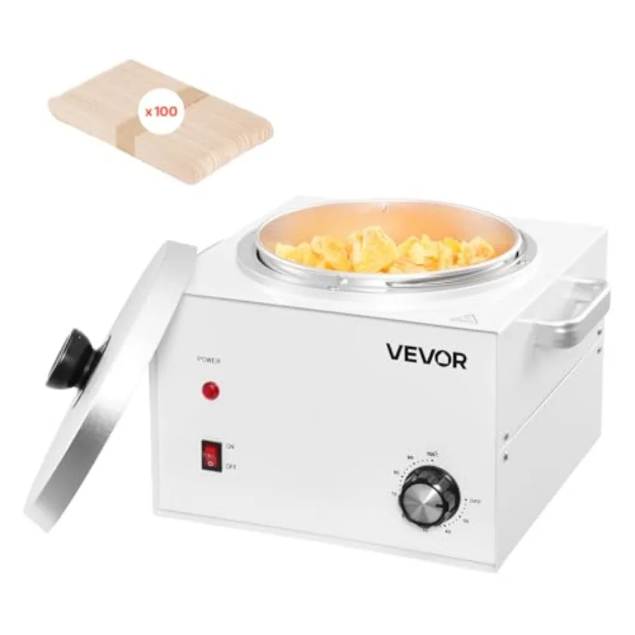 

Wax Warmer 3000ML 300W Professional Wax Warmer for Hair Removal 32 ℉ - 212℉ Adjustable Electric Waxing Heater with 100PCS Waxin