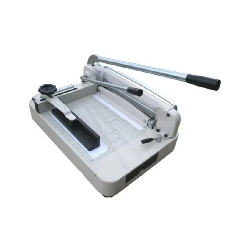 

Hot Sales Desktop High Quality A3 430mm Size Manual Paper Guillotine Cutter Cutting Machine