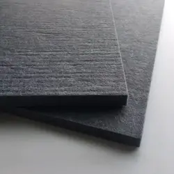 Gray DIY Leather Noise reduction Carving Sound absorbing Insulation Pad Noise Reduction Felt High Density Sound Insulation Pad