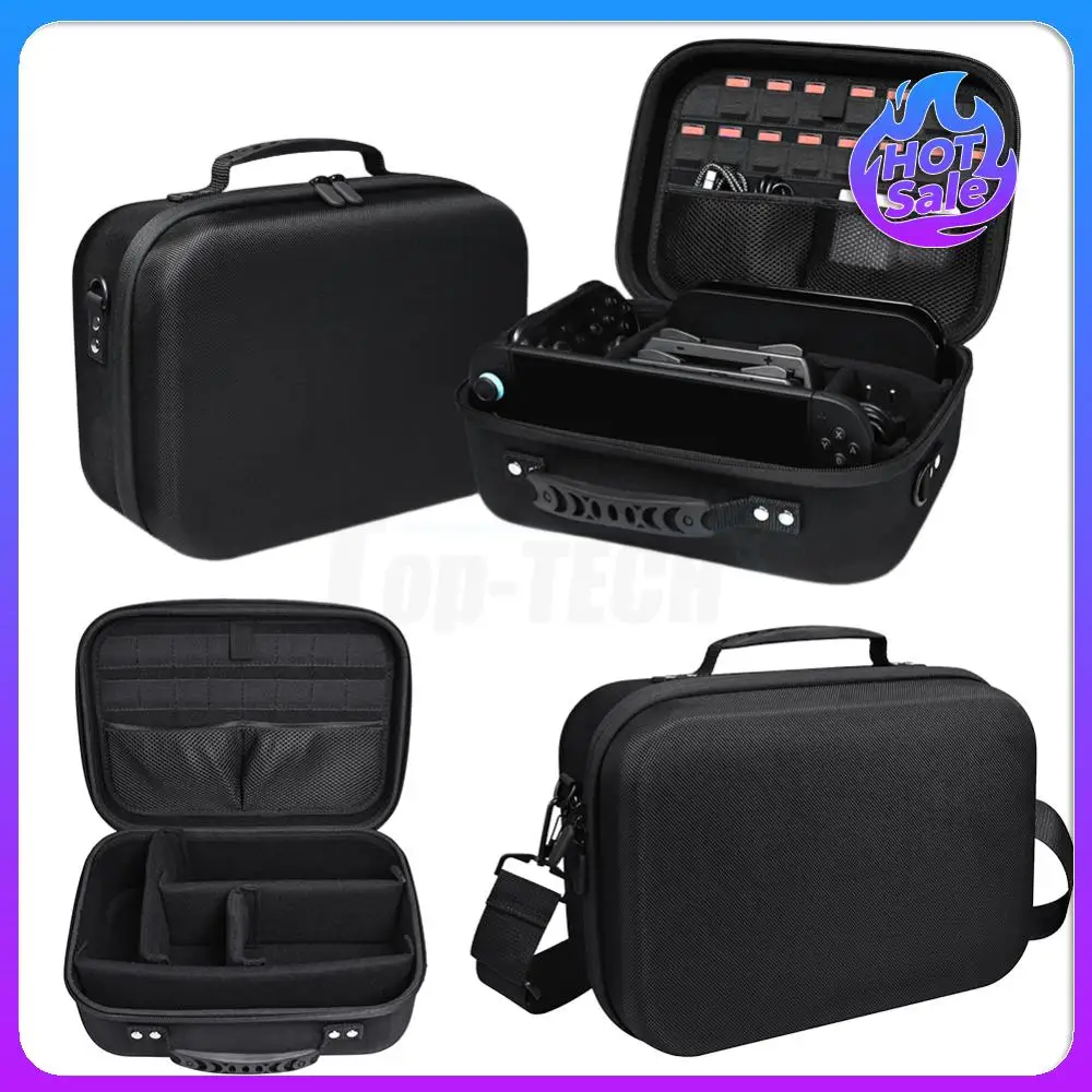 

For NS2 Large Storage Bag Zipper Closure Integrated Console Shell Bag Hard Protective Carry Case Travel Console Protect Handbag