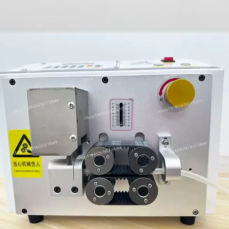 Belt-Type Fully Automatic Pipe Cutter - V-Groove Function for Silicone, PVC & PU Tube Cutting in Industrial Scenarios