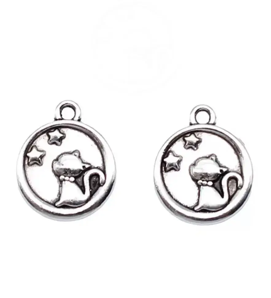 

20pcs 15*13mm Alloy metal lovely pendants for accessories making HW2728