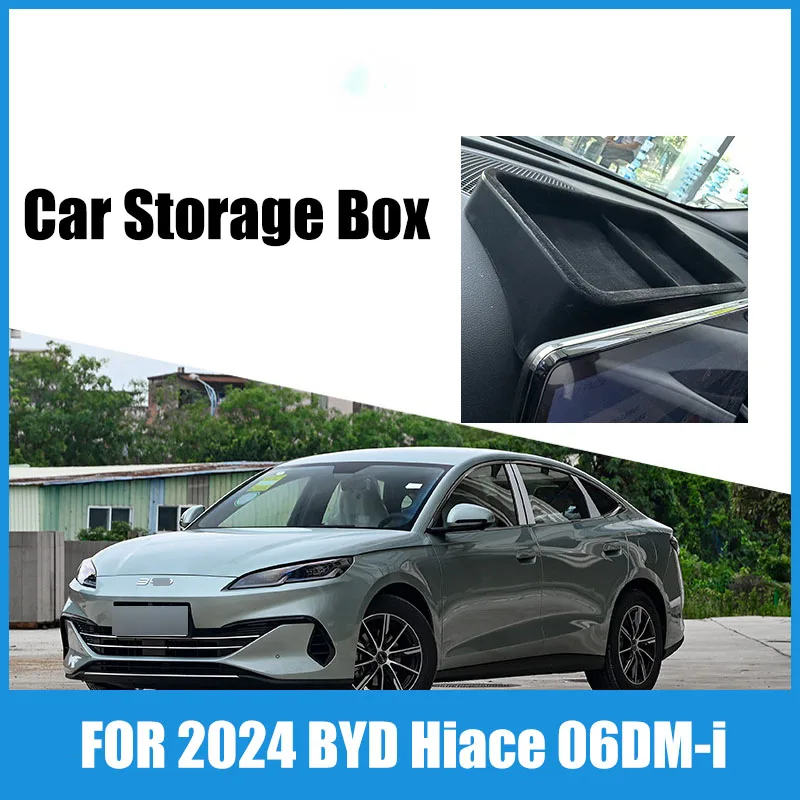 

Suitable for 2024 BYD Hiace 06DM-i central control screen rear storage box storage box car accessories