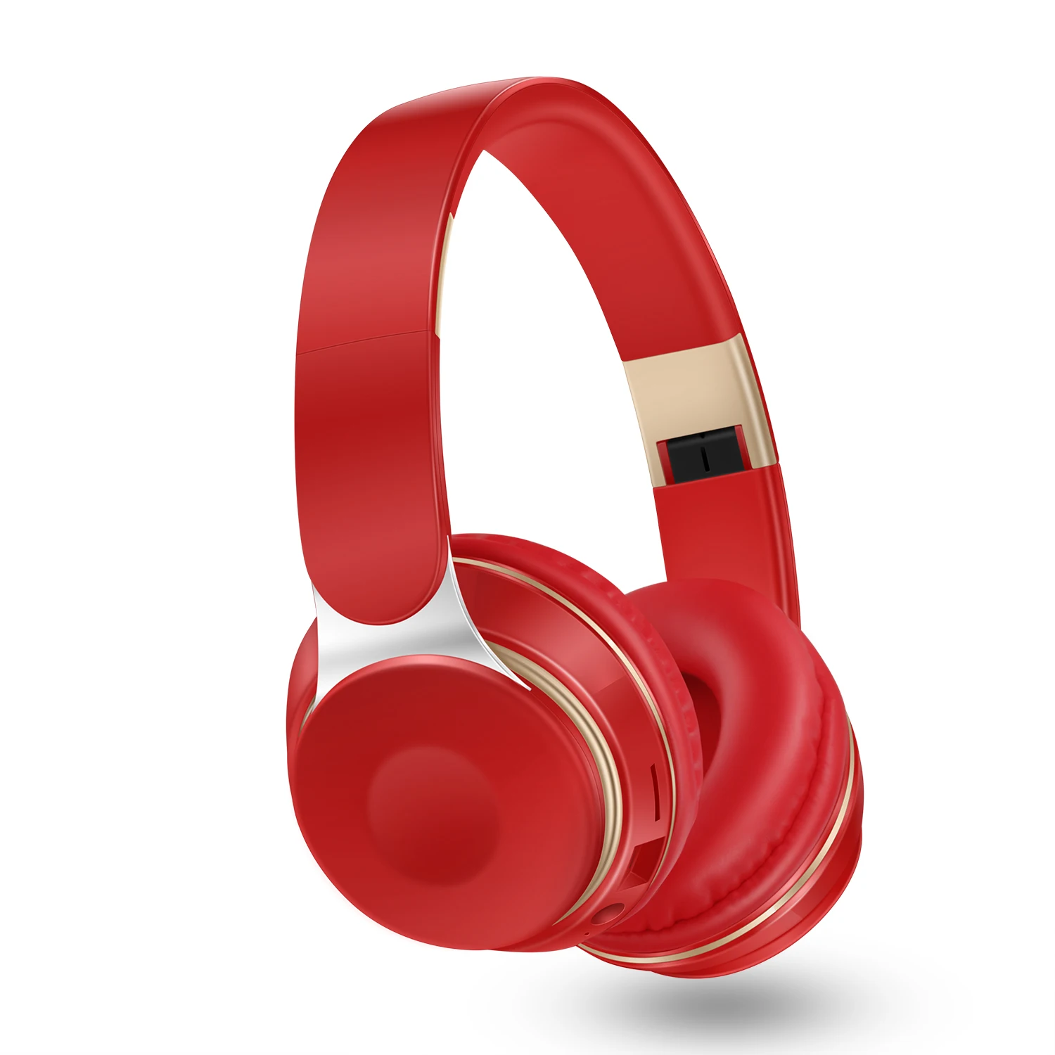 Popular Stereo Bluetooth Headset Wireless Headphone Audio Mp3 Earphone Support SD Card With Mic Student New Year Birthday Gift_voghion.com