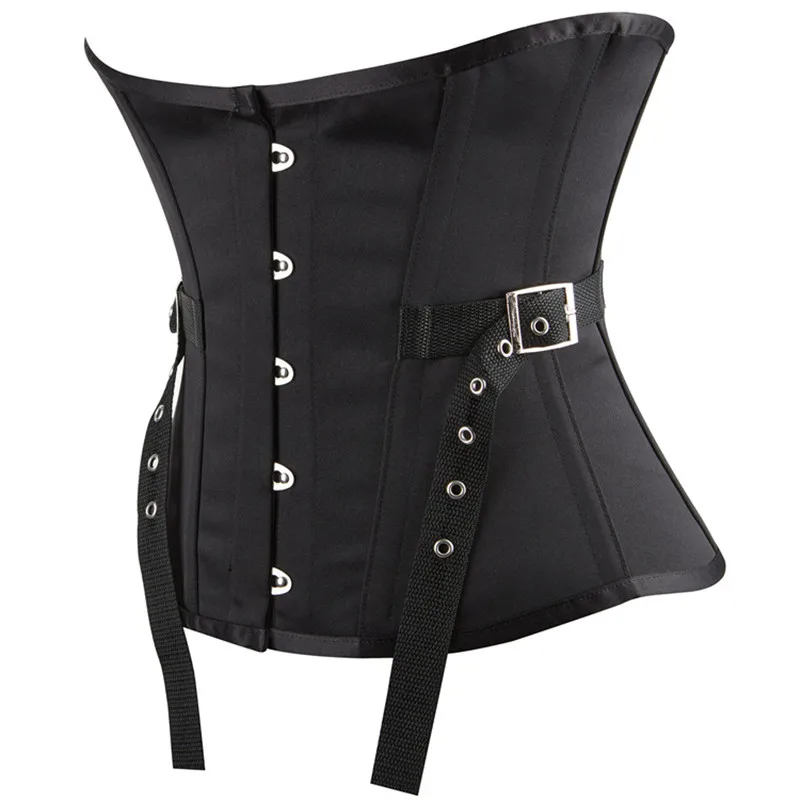 

Women Sexy Underbust Corset Bustier Waist Trainer Corselet Cincher Hourglass Corsets Gothic Clothing Abdomen Slimming Plus Size