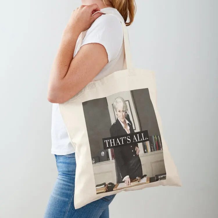 

That's All. Tote Bag Lady bag female bag Women's shopper supermarket folding