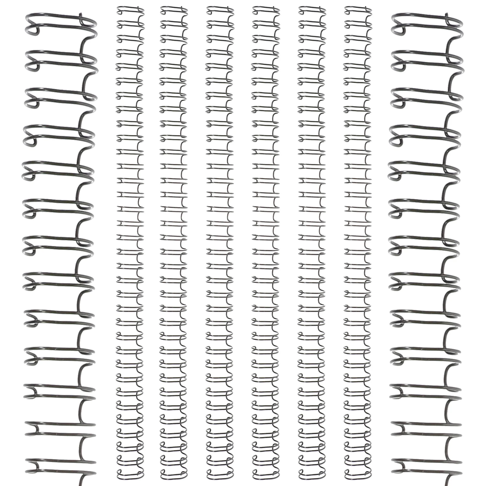 Anneau de reliure pour ordinateur portable, anneaux de fer, classeur, épines, trous, fournitures, adt-lePG, bricolage, 100 pièces