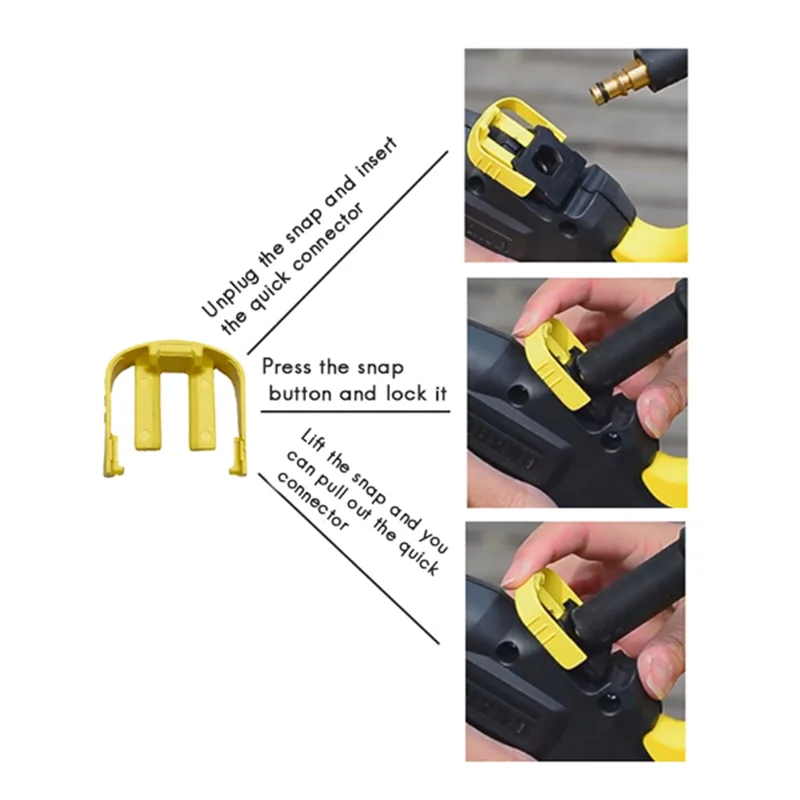 ل Karcher K2/K3 آلة غسل سيارات عالية الضغط 5.064-395.0 أجزاء ملحقات موصل مدخل المياه