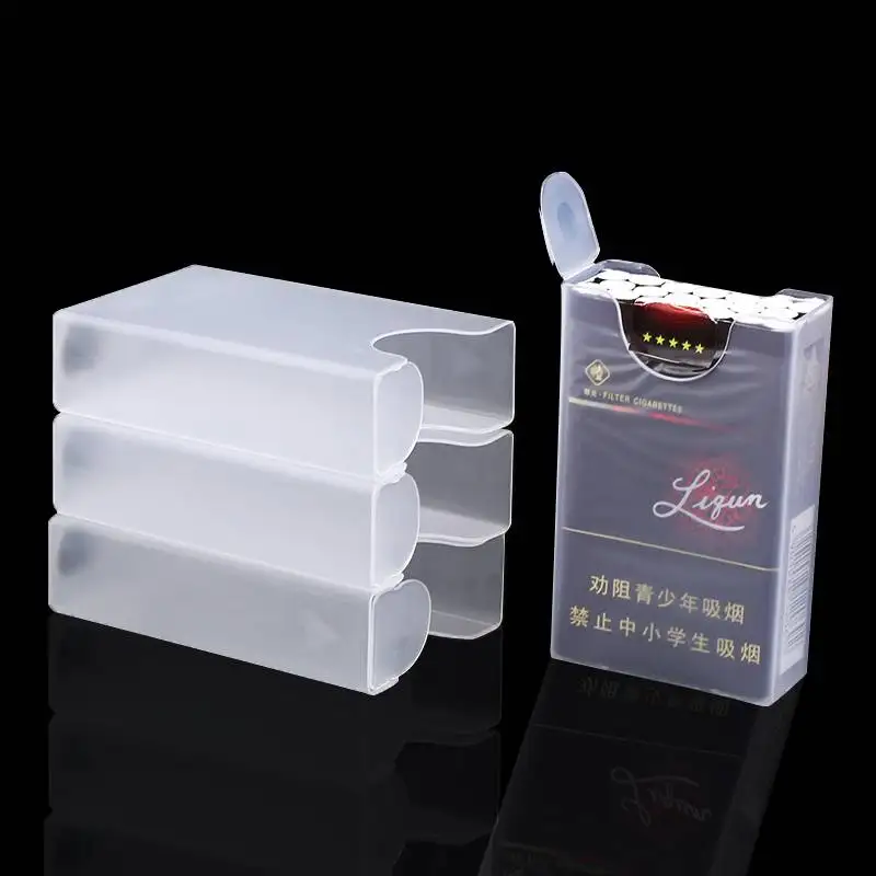 Etuis-a-cigarettes-ultra-fins-et-souples-pour-hommes-design-creatif-et-original-porte-cigarettes-en-plastique-transparent-lot-de-10