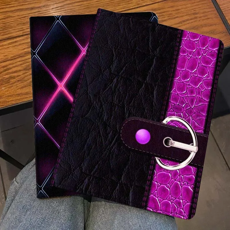 

Purple Black Belt Buckle For Honor Pad 8 V8 9 GT MagicPad 13 3 2 Tab MatePad Pro Air 12 X 12.6 Foldable Tablet Case Gift