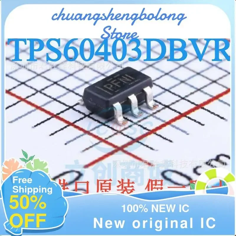 20 шт. tps60403 tps60403dbvr шелкография PFNI PFN1 посылка SOT23-5 новая оригинальная микросхема