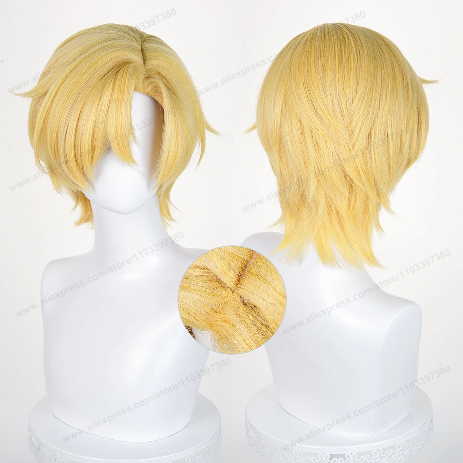 

Tamaki Suoh Cosplay Wig 30cm Short Man Hair Anime Cosplay Wig Halloween Heat Resistant Synthetic Wigs