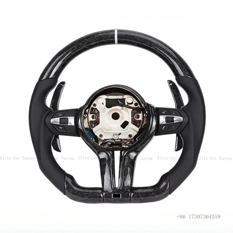

Спортивный руль из карбона для BMW M2 M3 M4 M5 M6 X5M F30 F10 F20 F35 F22 F18 F07 F01 E70 E90 E92
