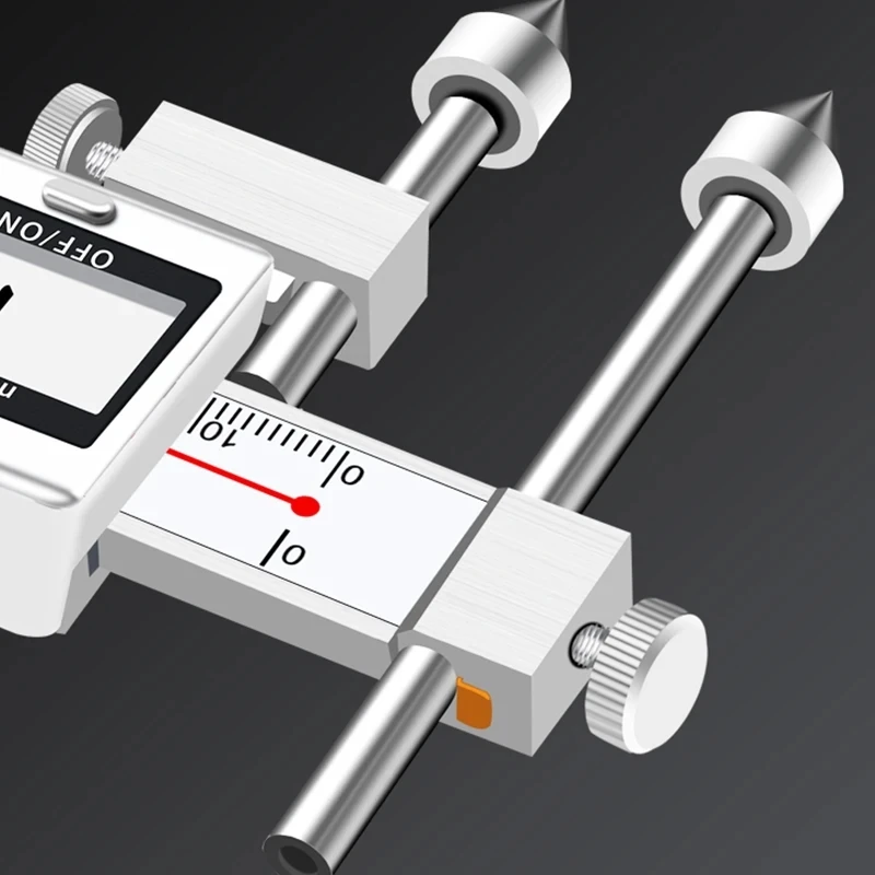 Imagem -02 - Distância Center Horizontal Caliper Digitas Sonda Eletrônica do Atarraxamento do Vernier Distância do Furo