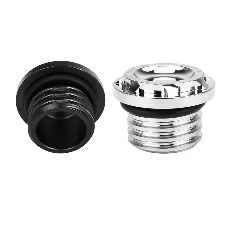 Tapa de Gas de aluminio para motocicleta, tapa de tanque de combustible para Harley Sportster XL 883 1200 48 Dyna Touring Softail Road King