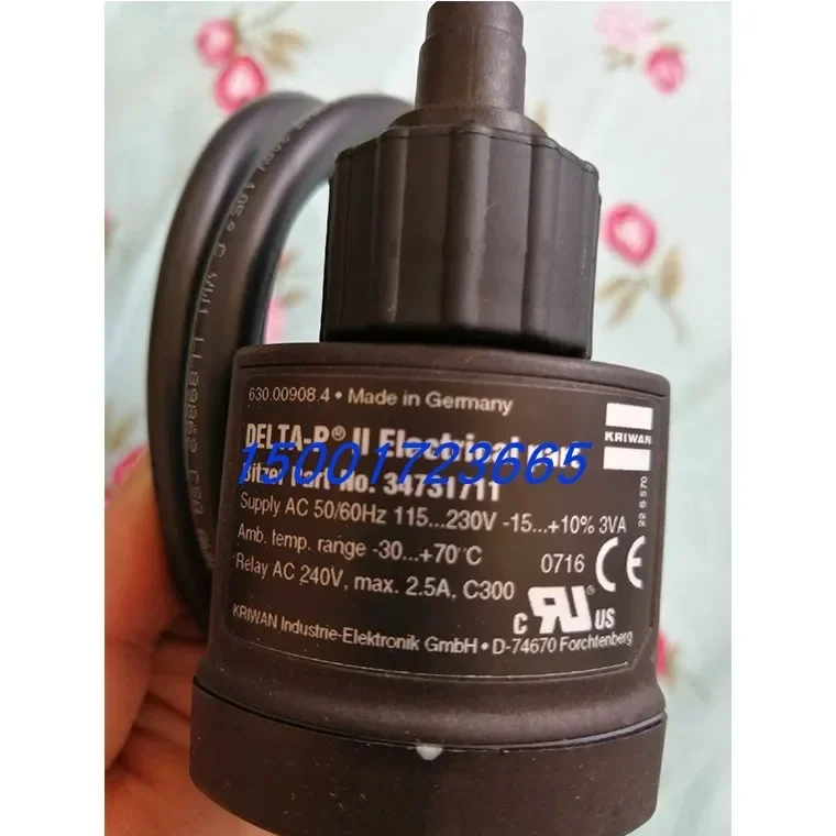 Original Bitzer compressor electronic oil pressure differential switch DELTA-P with connector 34731711